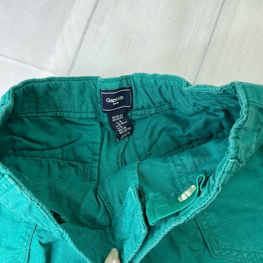 Girls Shorts Clothing Bundle Lot of 3 Blue Denim Black Polka Dot Turquoise Sz 8 - Picture 11 of 13